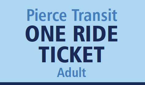 adult one ride ticket
