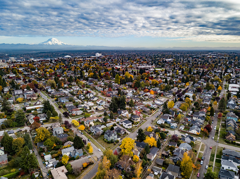 Pierce County Pierce County aerial view